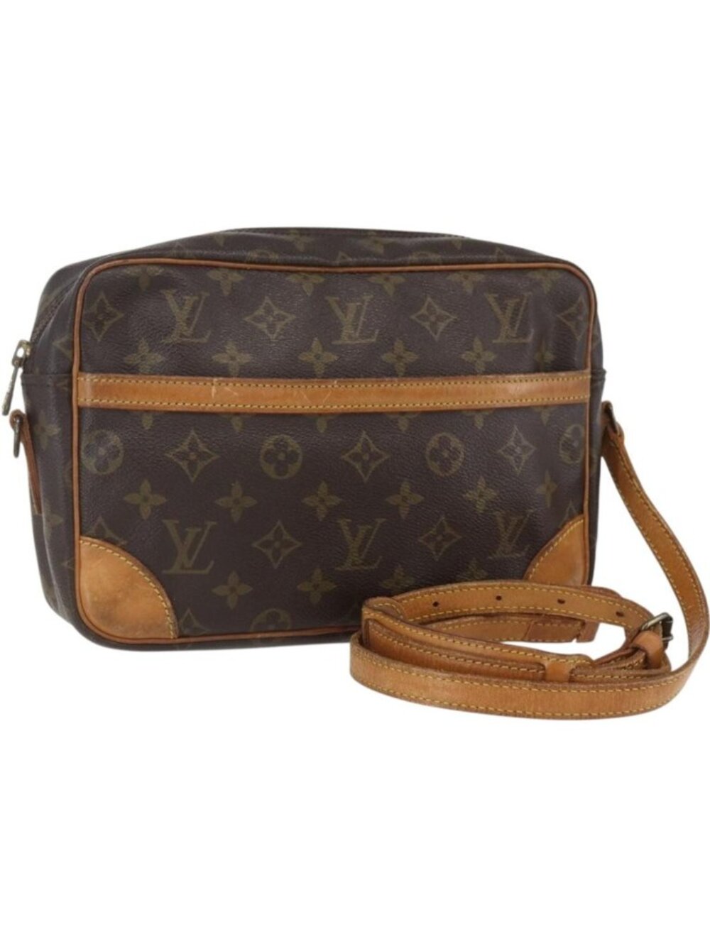 LOUIS VUITTON Monogram Trocadero 27 Shoulder Bag M51274